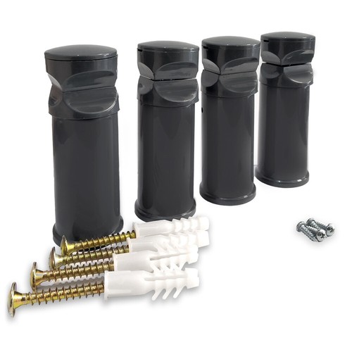 Anthracite brackets for heated - brackets,
