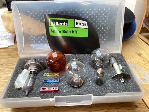 Halfords spare bulb - kit, 18