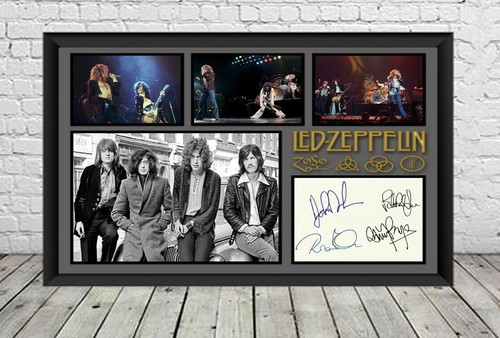 Led zeppelin signed - led, photo