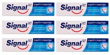 6 x Signal Cavity Fighter Toothpaste (2027) - 100ml  - Free Royal Mail Postage