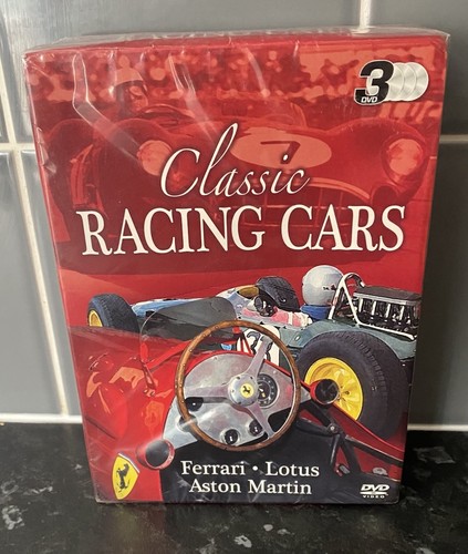 Classic racing cars triple dvd - classic,