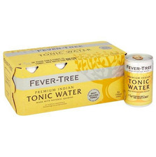 Fever Tree Premium Indian Tonic Water in Cans 8 x 150 ml (Pack of 1)
