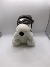 Snoopy "Flying Ace" Singapore Airline 5" inch Plush Souvenir Some Marks