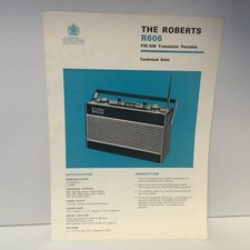 Roberts  R606 Transistor Radio