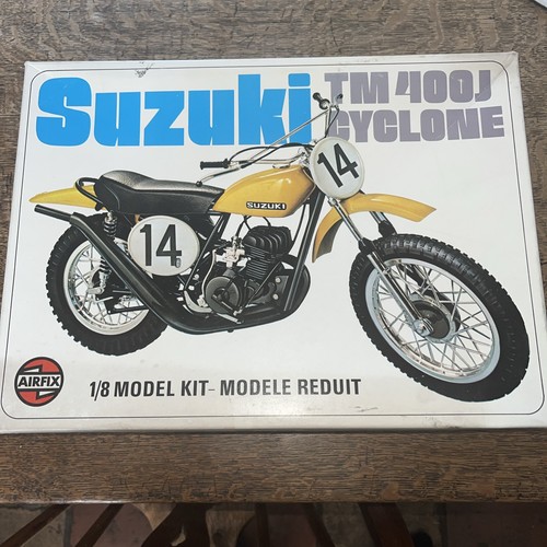 Vintage airfix suzuki - tm, 400j