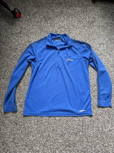 Men blue berghaus 4 zip - blue,