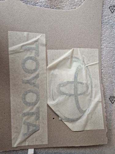 Genuine toyota rear boot lid - toyota,