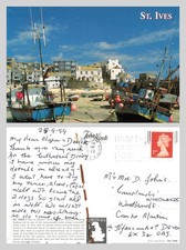 Postcard - St. Ives Harbour