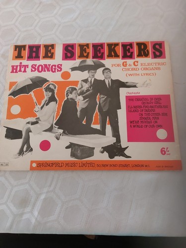 The seekers hit songs book - seekers,