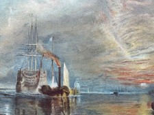 The Old Temeraire tugged to