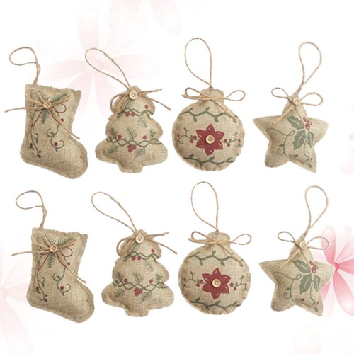 Pcs rustic primitive burlap - pcs,