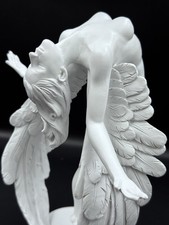 Modern Angel Sculpture | Abstract Winged Figure Statue