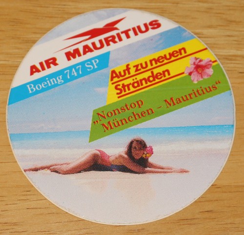 Air mauritius boeing - boeing, 747sp