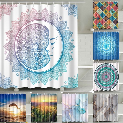 Bathroom shower curtain - shower,