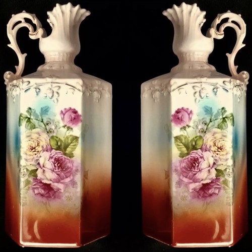 Pair rare antique delicate - pair,