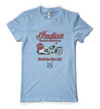 Indian American Motorcycles Biker Motorbike Personalised Unisex.Adult T Shirt