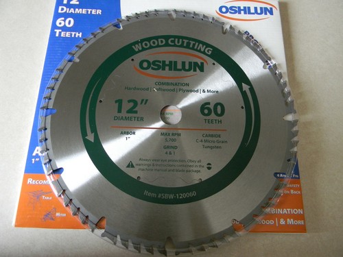 Oshlun 60t combination - , 12"