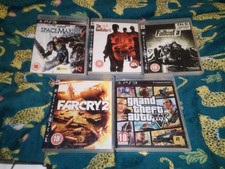 5X PS3 GAMES BARELY USED ONLY