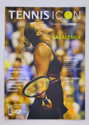 Tennis icon magazine - icon,