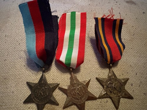 Ww2 medals stars italy - 3, x