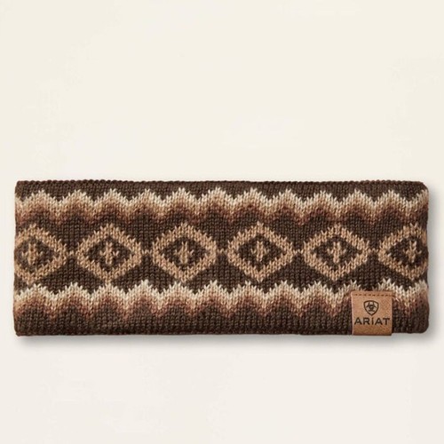 Ariat bristol headband - headband-, brown
