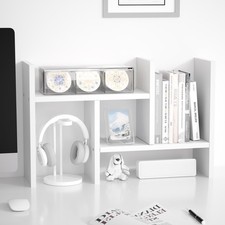 Desktop bookshelf adjustable - bookshelf,
