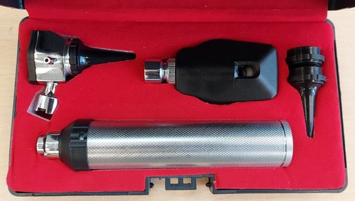 Otoscope and ophthalmoscope - otoscope,