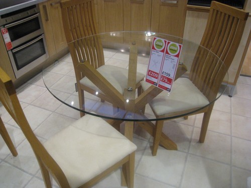 Mfi oak dining set 110 - oak, 110 cm