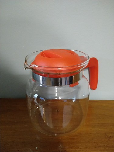 Vintage glass red - glass, plastic