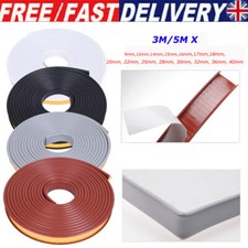 9mm-40mm U shaped Self-adhesive Edge Guard Wood Furniture Edge Trim Seal Tape UK