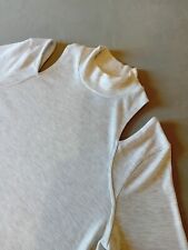 NEXT: Ladies Crew Neck Jumper. Light Grey. UK Size 14.