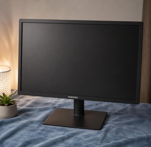 Samsung 24in monitor - black, pc