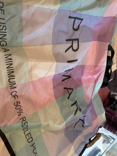 Primark carrier bags with - x,
