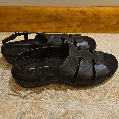Easy street black strappy - easy,