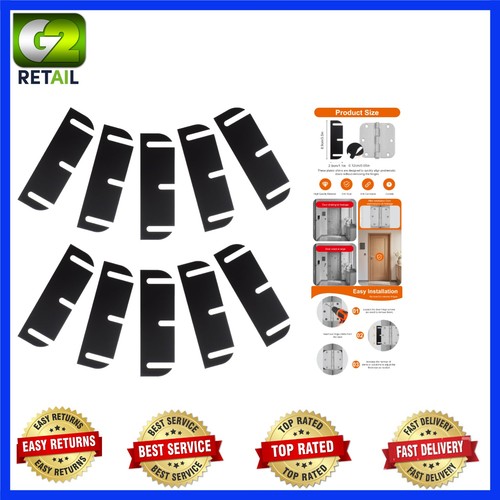Pack black door hinge - of,