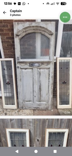 Vintage wooden front door - vintage,