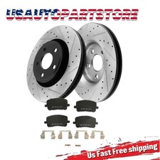 Front Disc Rotors Brake Pads