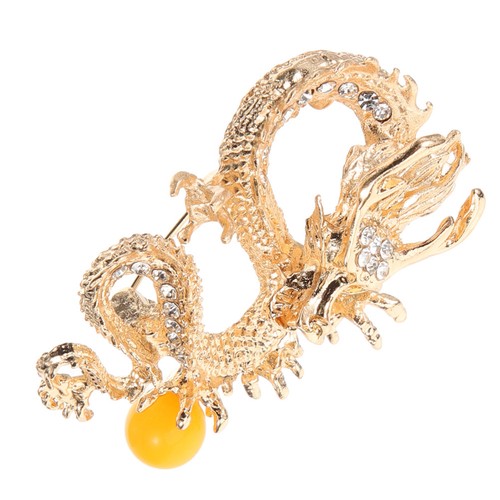 Dragon brooch pin men - brooch,