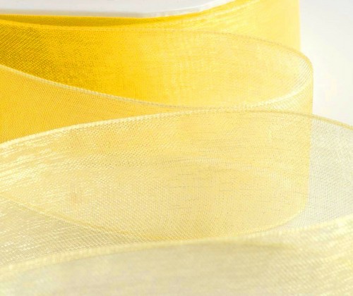 Organza ribbon 10mm many - 10mm, color