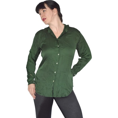 Zara soft gloss satin - zara, blouse