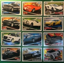 Topps Top Gear Turbo Attax 2016 Base Cards