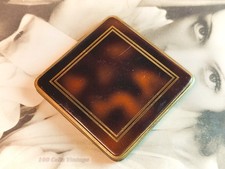 Square art deco brown
