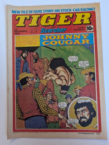 Tiger and scorcher comic 1st - and,