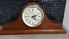 Highlands Quartz Napoleon Style Mantle Wooden Clock 