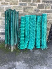 plastic barrier fencing