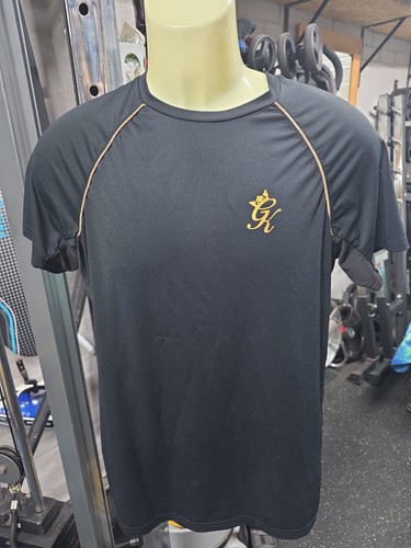 Mens black gym king shirt - gym, t