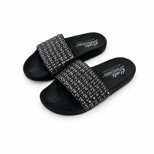 Skechers cali luxe foam slides - luxe,
