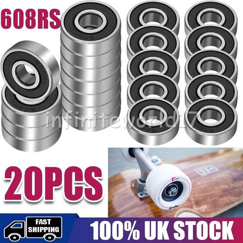 20pcs 608rs 8mm 22mm - 22mm, x