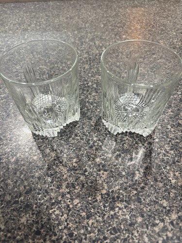 Set vintage cut crystal - set,