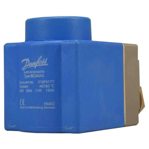 Danfoss 018f6702 solenoid coil - 018f6702,